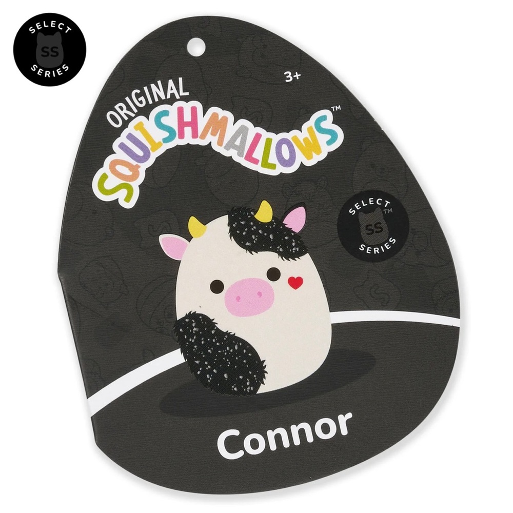 COMING SOON NWT Patty And Connor The Cow Select Series 8" Squishmallow - Picture 6 of 6